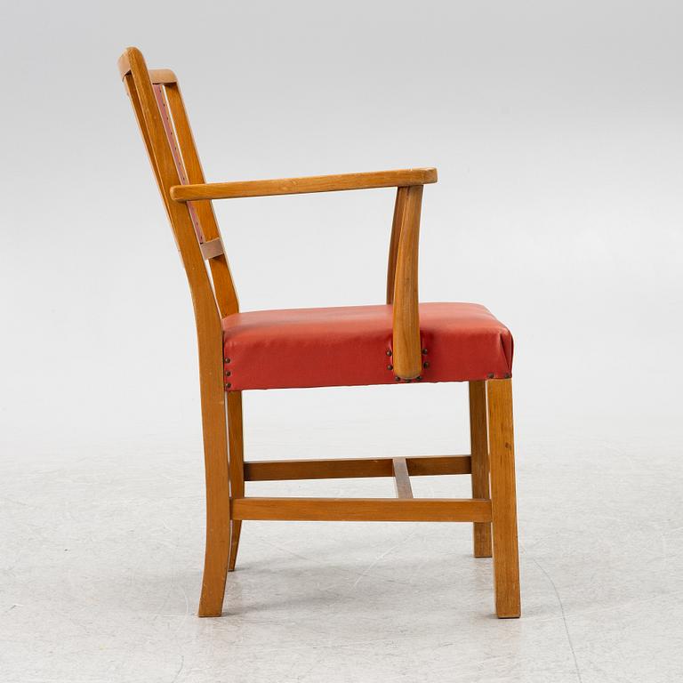 Josef Frank, a model B2163 armchair, Svenskt Tenn.