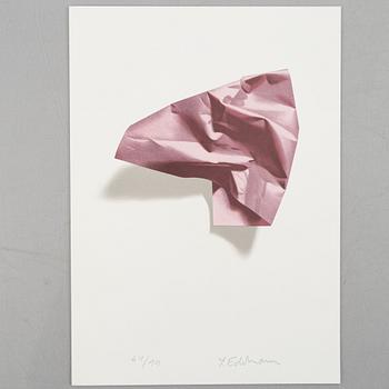 Yrjö Edelmann, Book. "Unwrapping Yrjö Edelmann". The deluxe edition in 200 copies with a colour lithograph.