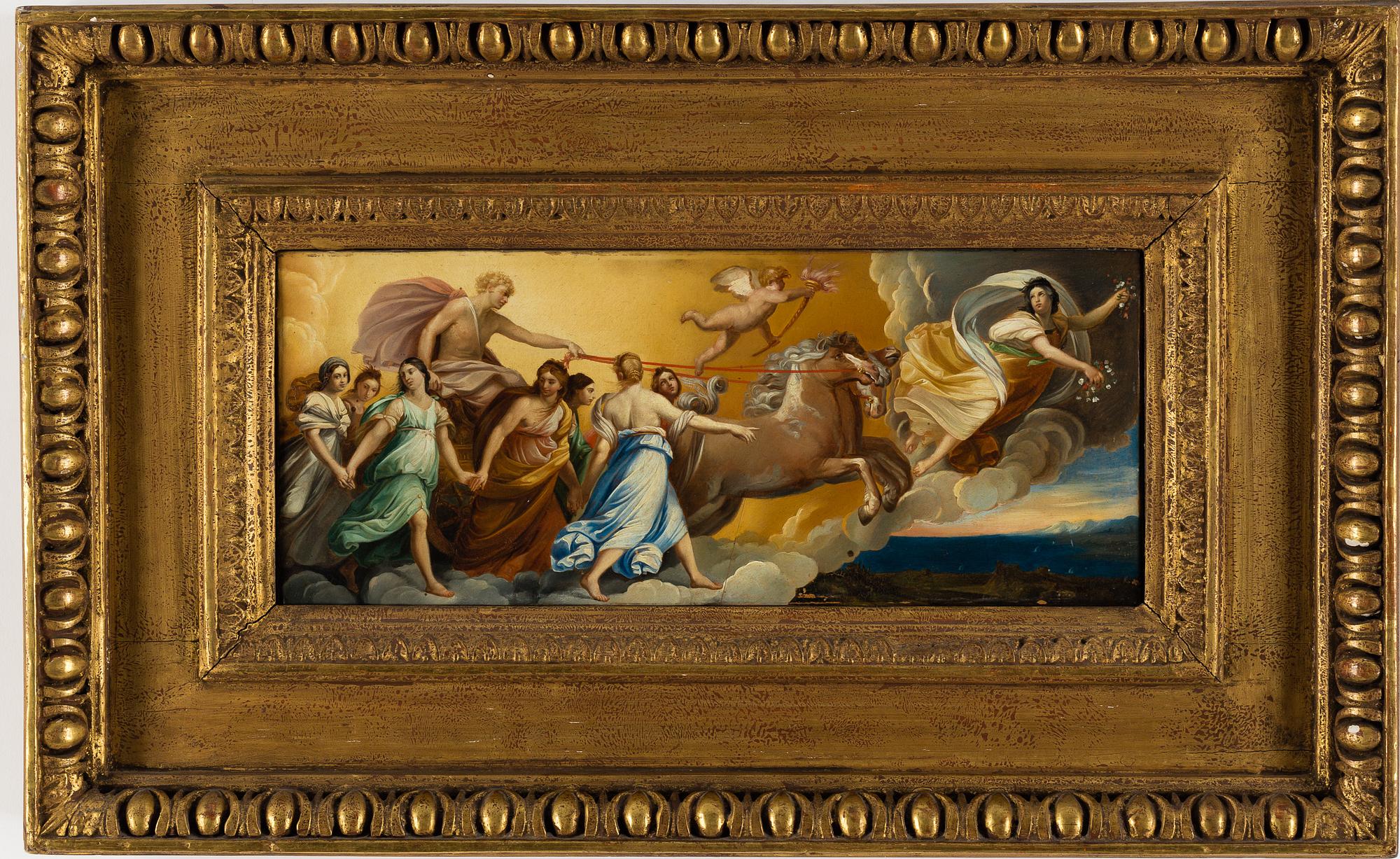 GUIDO RENI, efter, 1800-TAL, olja på papper/duk.