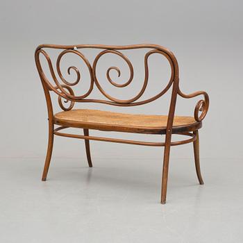 SOFFA samt STOLAR, Thonet, omkring 1900.