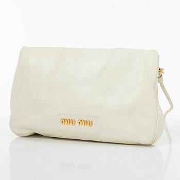 Miu Miu, a handbag/clutch.