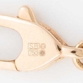 Bracelet, Bulgari, 18K rose gold with mother-of-pearl and brilliant-cut diamonds.