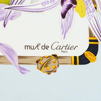 Cartier, scarf.