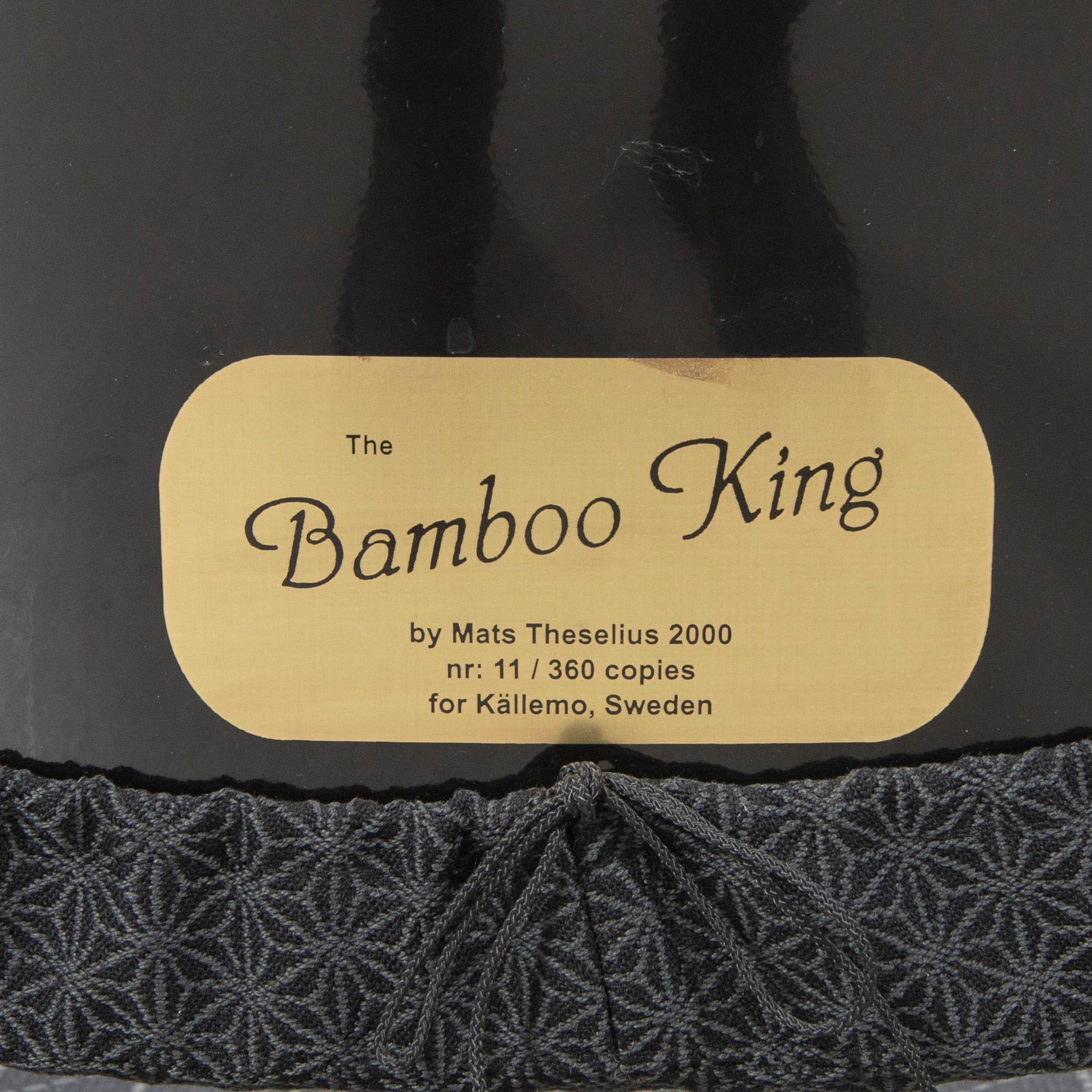 Mats Theselius, karmstol, "The Bamboo King", ed. 11/360, Källemo, 2000.