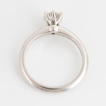 TIFFANY & CO, brilliant-cut diamond ring 0.48 ct.