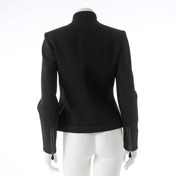 HERMÈS, a black wool jacket.