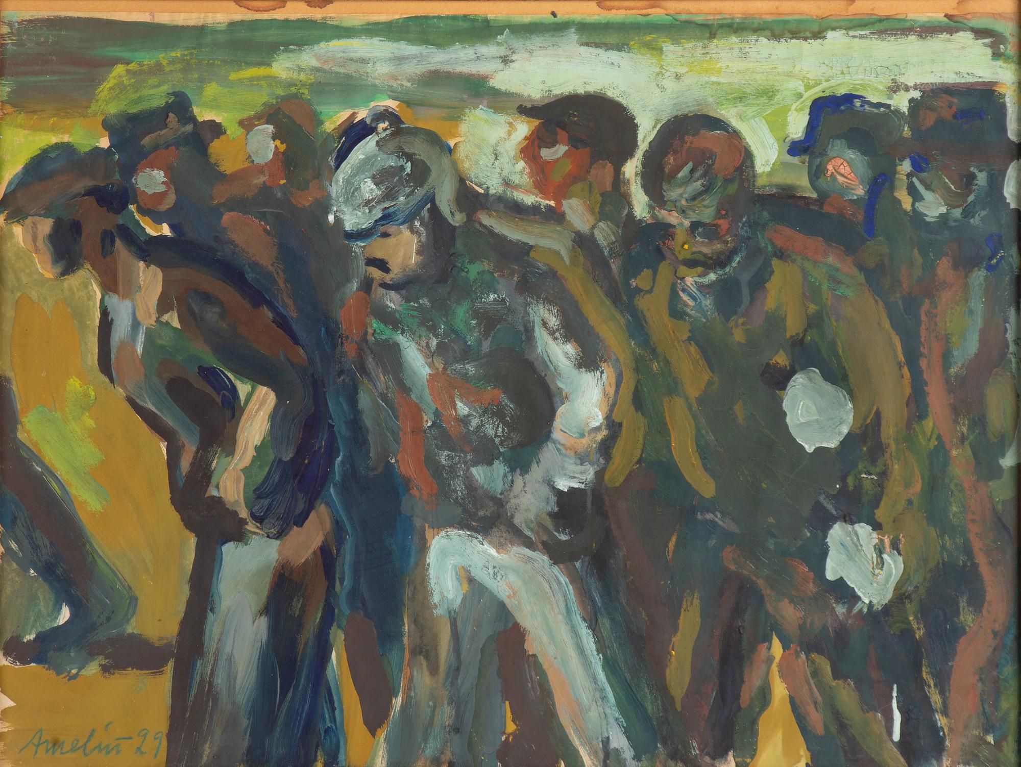 Albin Amelin, "Arbetare".