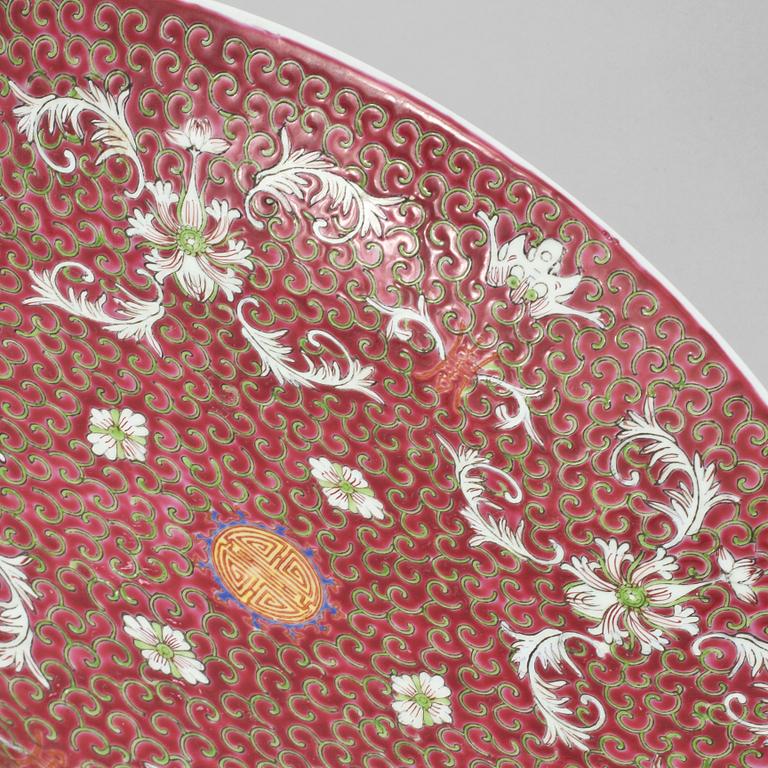FAT, porslin, Kina, 1900-talets slut/modern tillverkning.