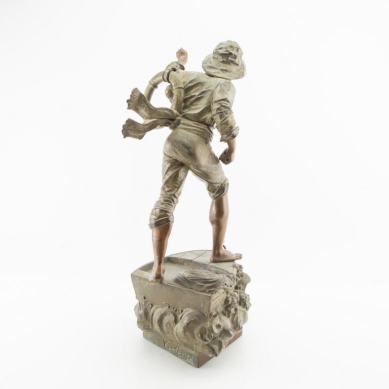 Virgil Morey, efter skulptur ""Tempete".