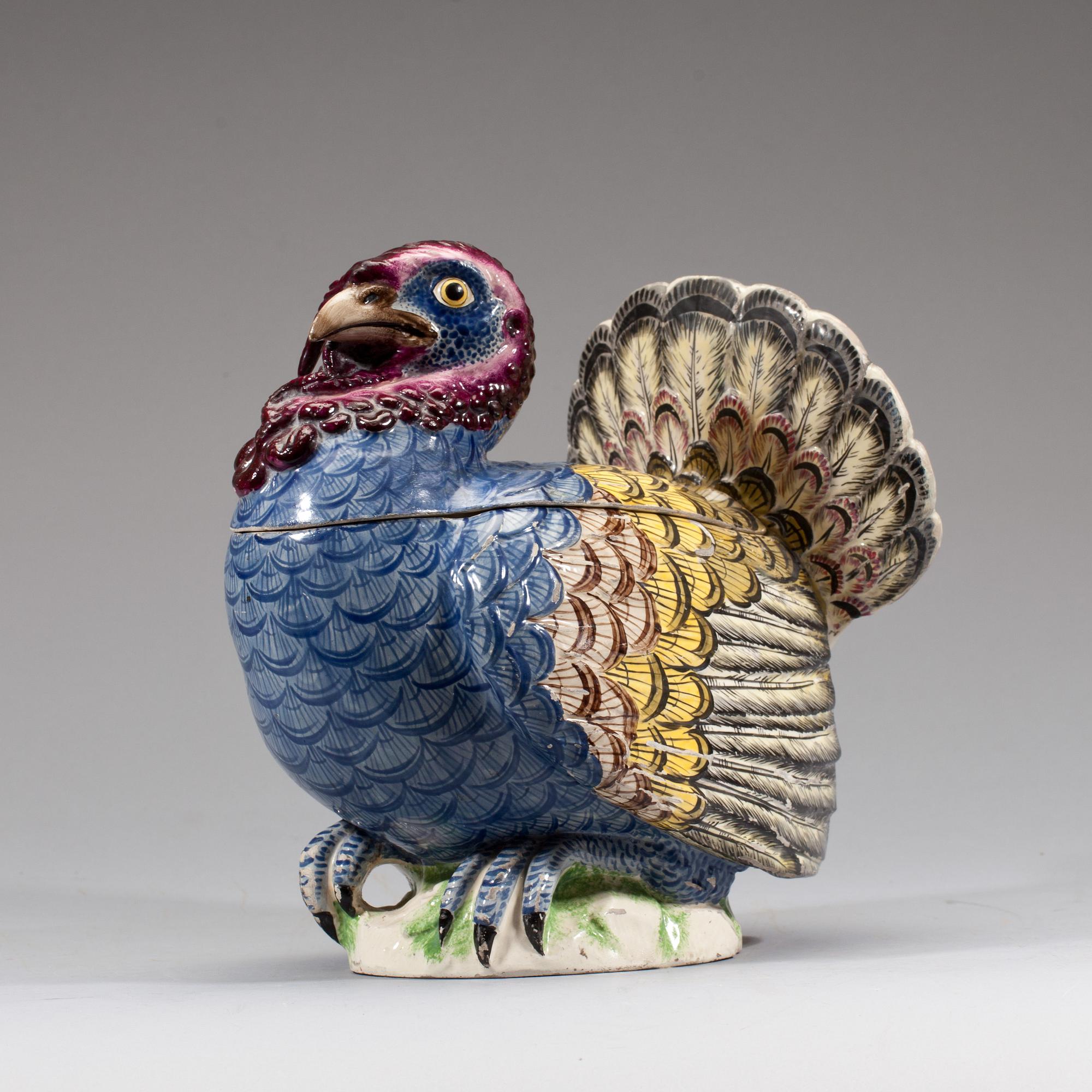 TERRIN, flintgods, England. Omkring 1900.