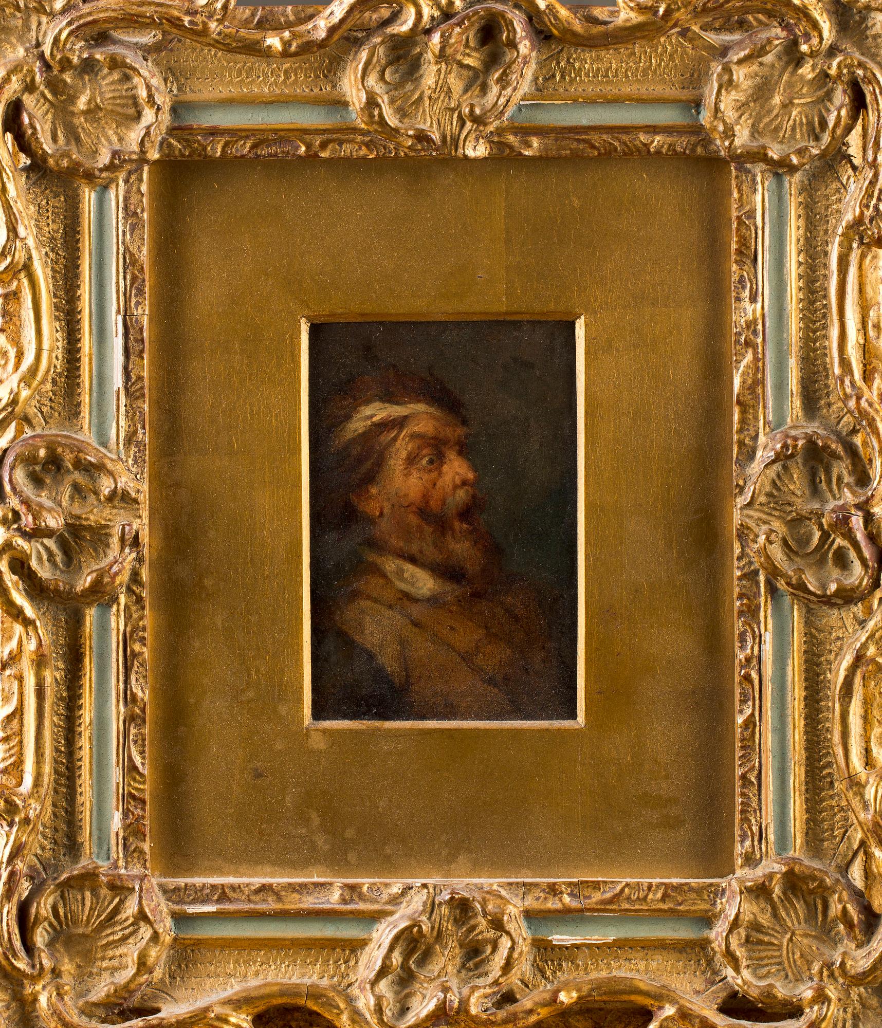 JOHAN CHRISTOFFER BOKLUND, tillskriven 1879, olja på pannå.