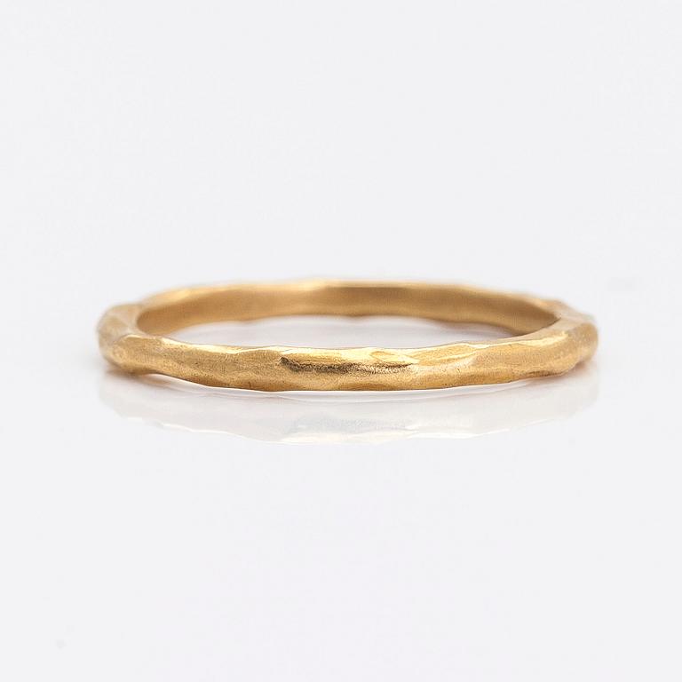 Tiffany & Co, Paloma Picasso, ring, "Hammered Ring", 18K guld.