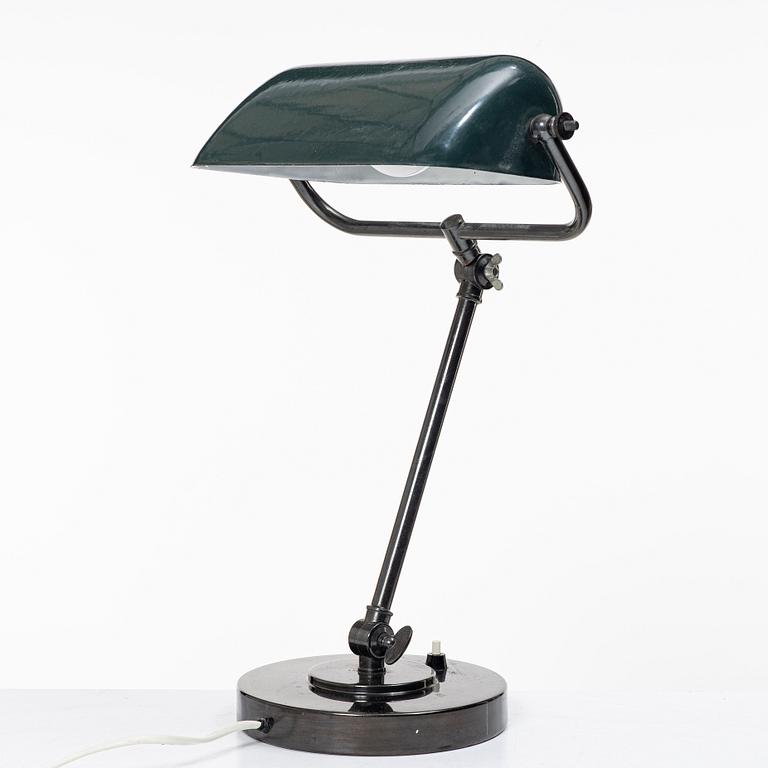 Böhlmarks, desk lamp, no. B218, 1920s.