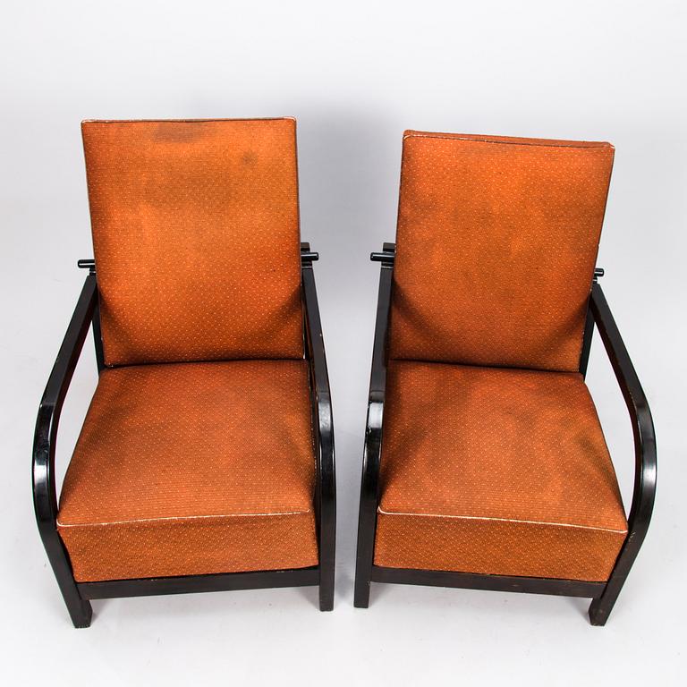 A 1930's 'Mainio' armchairs for Asko Finland.
