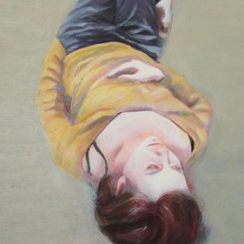 Karin Broos, "Liggande modell".