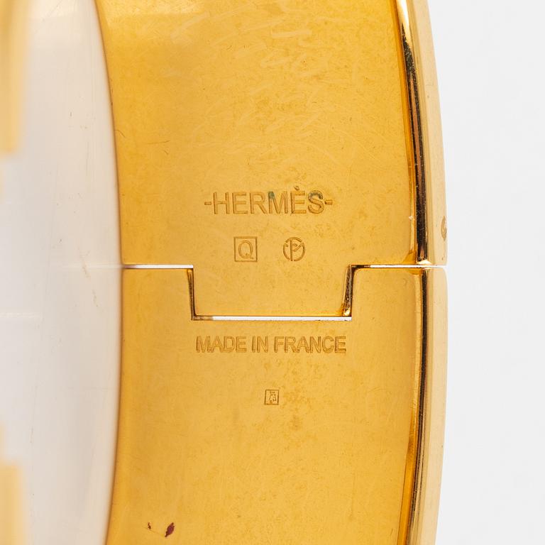Hermès, armband, "Clic Clac H", GM.