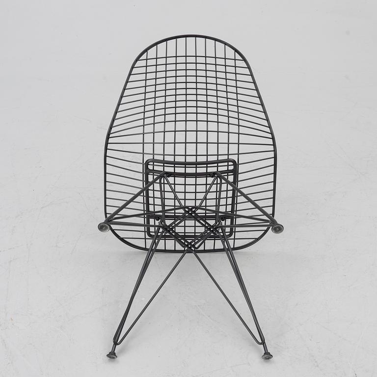 Charles & Ray Eames, four chairs, 'Wire Chair DKR', Vitra.