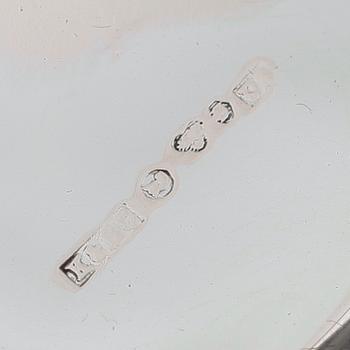 LJUSSTAKAR, 4 st (2+2), silver, GAB, 1960-tal.