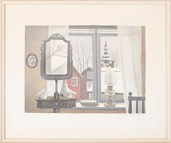 REINHOLD LJUNGGREN, färglitografier, 3 st, signerade och numrerade.