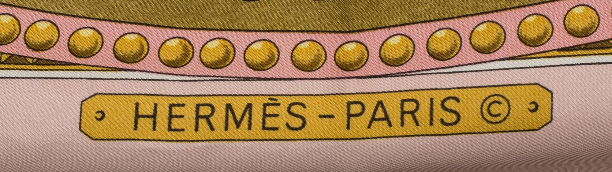 HERMÈS, "Presentation des Chevaux", scarf.