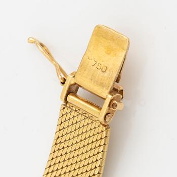 Girard-Perregaux, wristwatch, 18K gold, 21 mm.