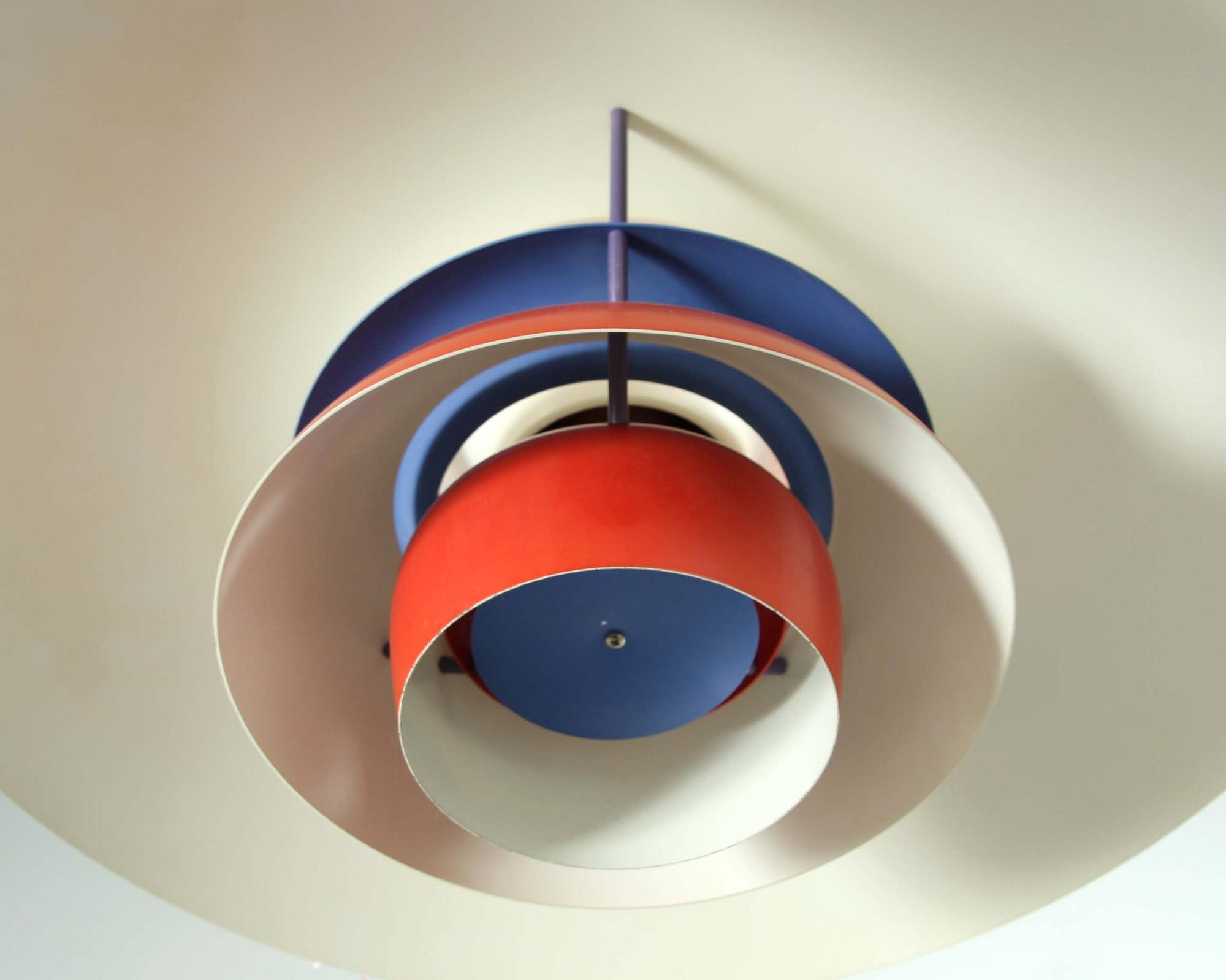 TAKLARMATUR,"PH 5", Poul Henningsen för Louis Poulsen, Danmark.