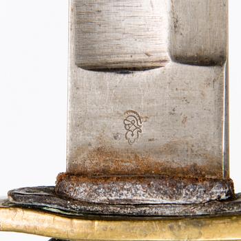 A Russian infantry officer's sword, model 1841-65.