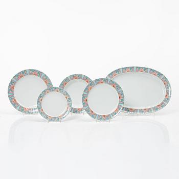 Heikki Orvola, matservis, 77 delar, porslin, "Amoroso",  Rörstrand.