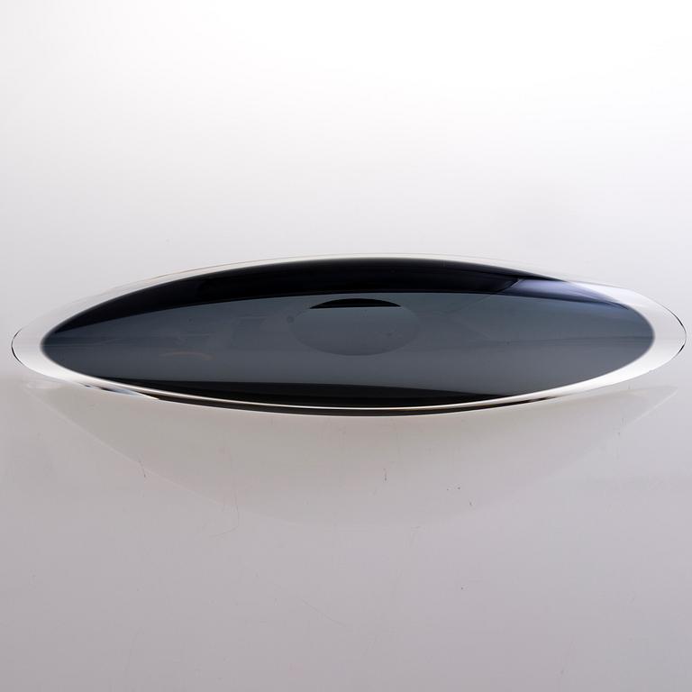 KAJ FRANCK, a 'Lancet' glass sculpture, signed K. Franck, Nuutajärvi Notsjö -57.