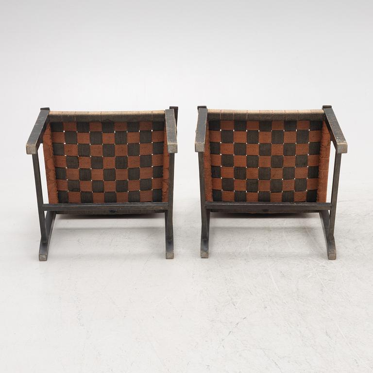 Gemla, a pair of armchairs model "5678", Diö, 1930s.