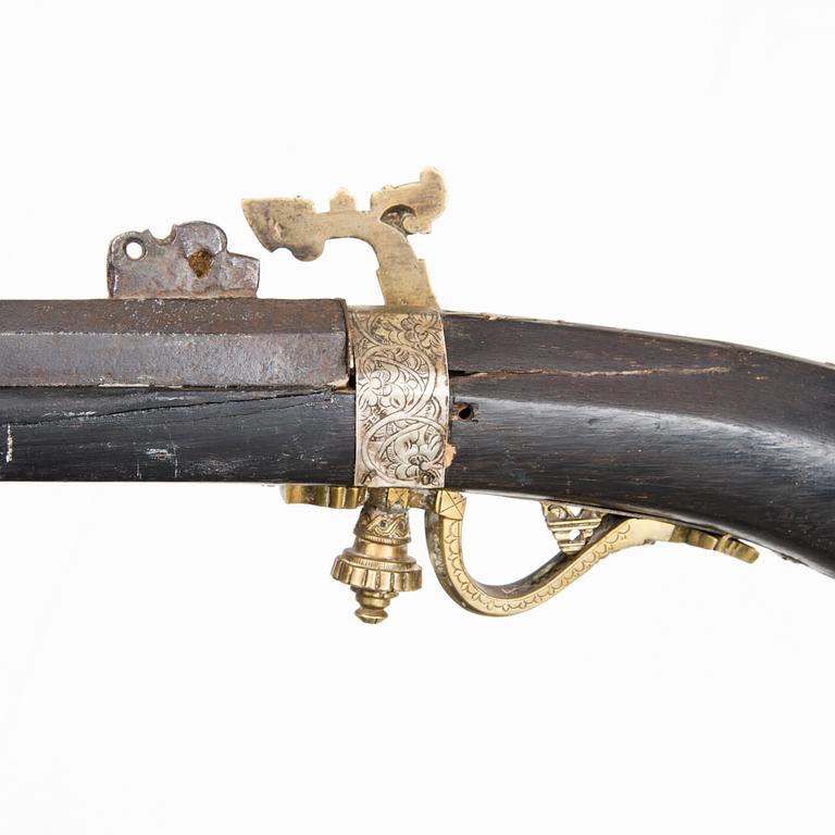 An Oriental decoration musket, 1800/1900s.