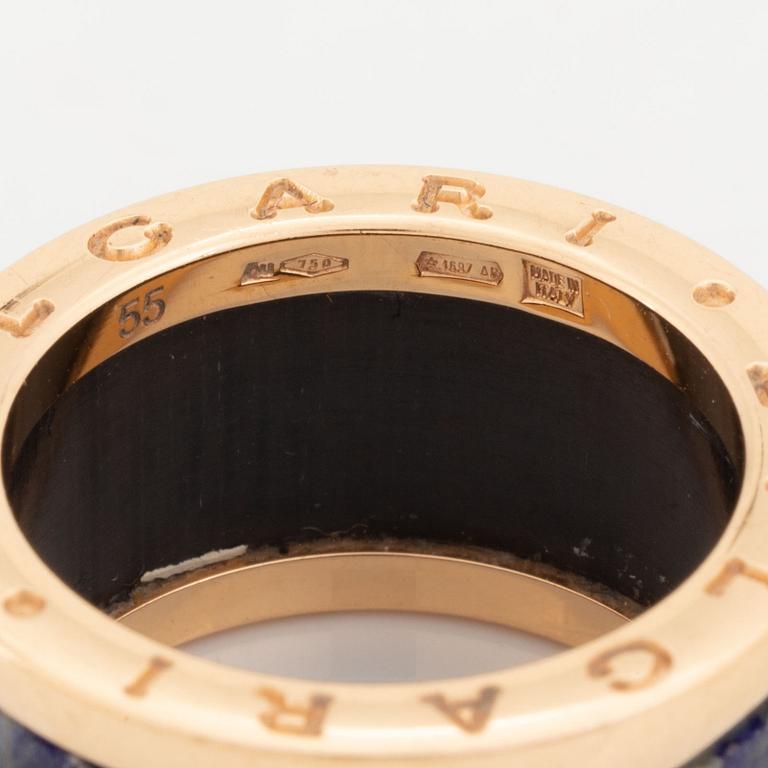 Bulgari, B.Zero1 ring. 18K guld och lapis lazuli.