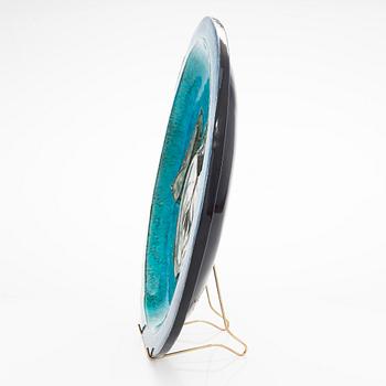 Rut Bryk, a decorative stoneware dish signed BRYK.