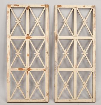GRINDAR, ett par, Gunnar Asplund.