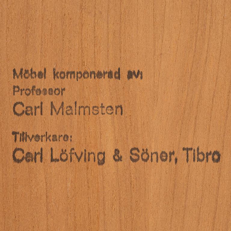 Carl Malmsten, cabinet, "Undantaget", Carl Löfving & Sons, late 20th century.