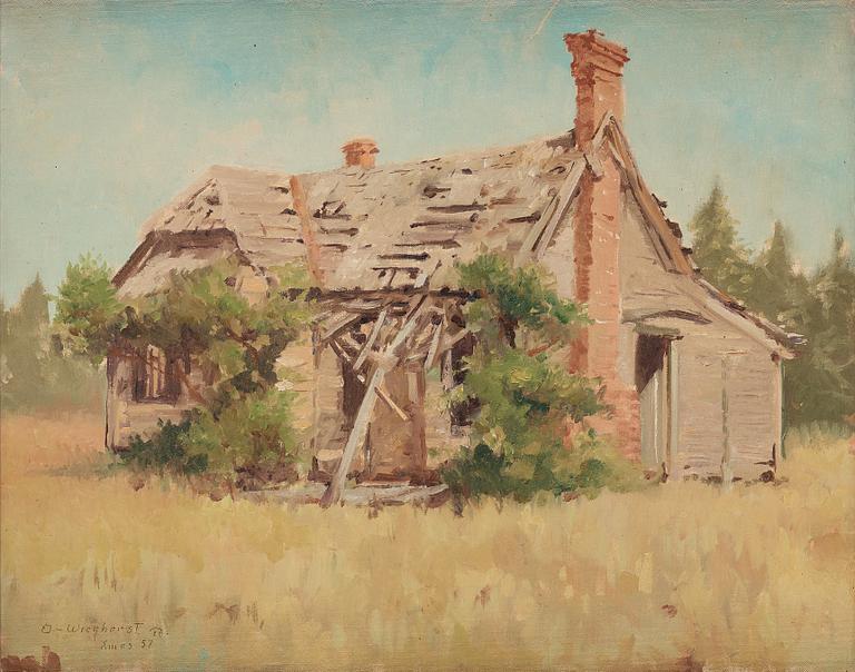 Olaf Wieghorst, "Old Homestead - Utter Ranch Washington".