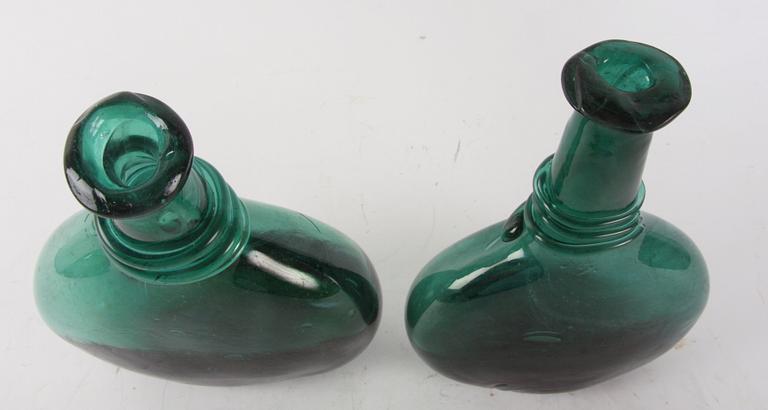 FLASKOR, 2 st, glas.