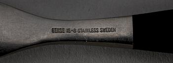 BESTICK, 52 delar, "Focus Deluxe" Folke Ahrström, Gense. 1960-tal.