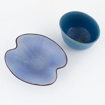 Beate Andersen and Helle Allpass, bowls, a pair, Denmark, circa 2000.