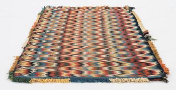 Åkdyna, rölakan, ca 47 x 104 cm sydvästra Skåne, Oxie eller Skytts härad, tidigt 1800-tal.