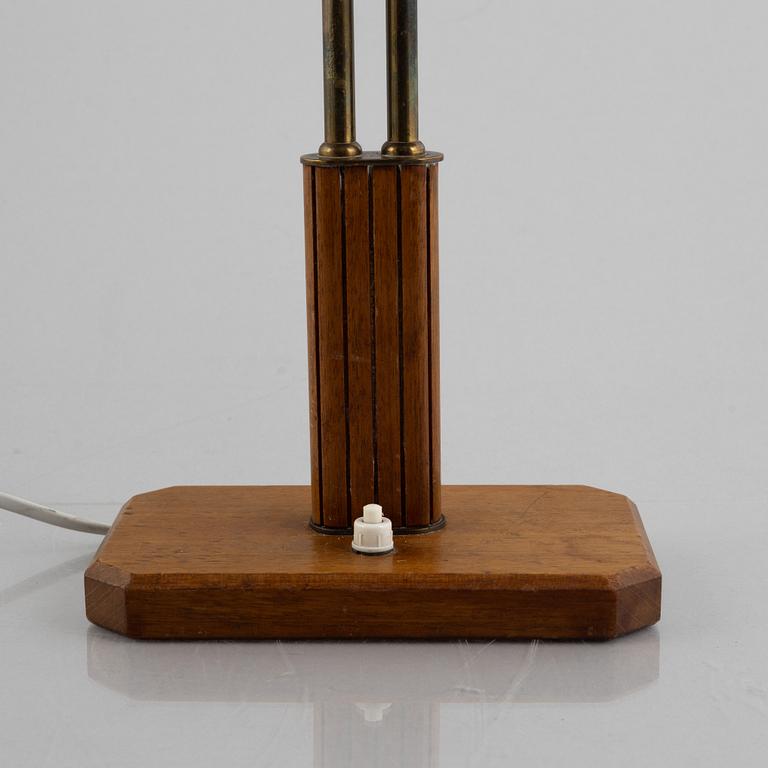 Harald Notini, a model '15485' table light, Böhlmarks, 1940's/50's.