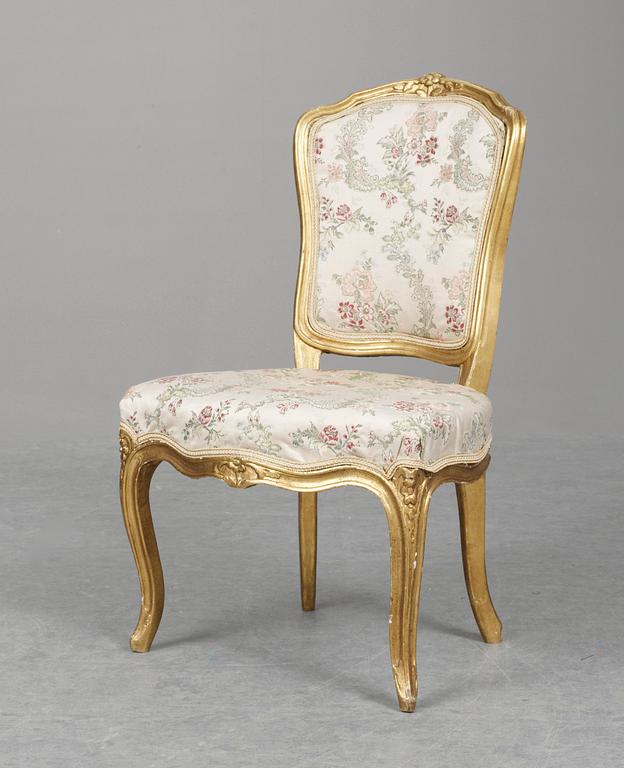 STOL. Rokoko, 1700-talets andra hälft.