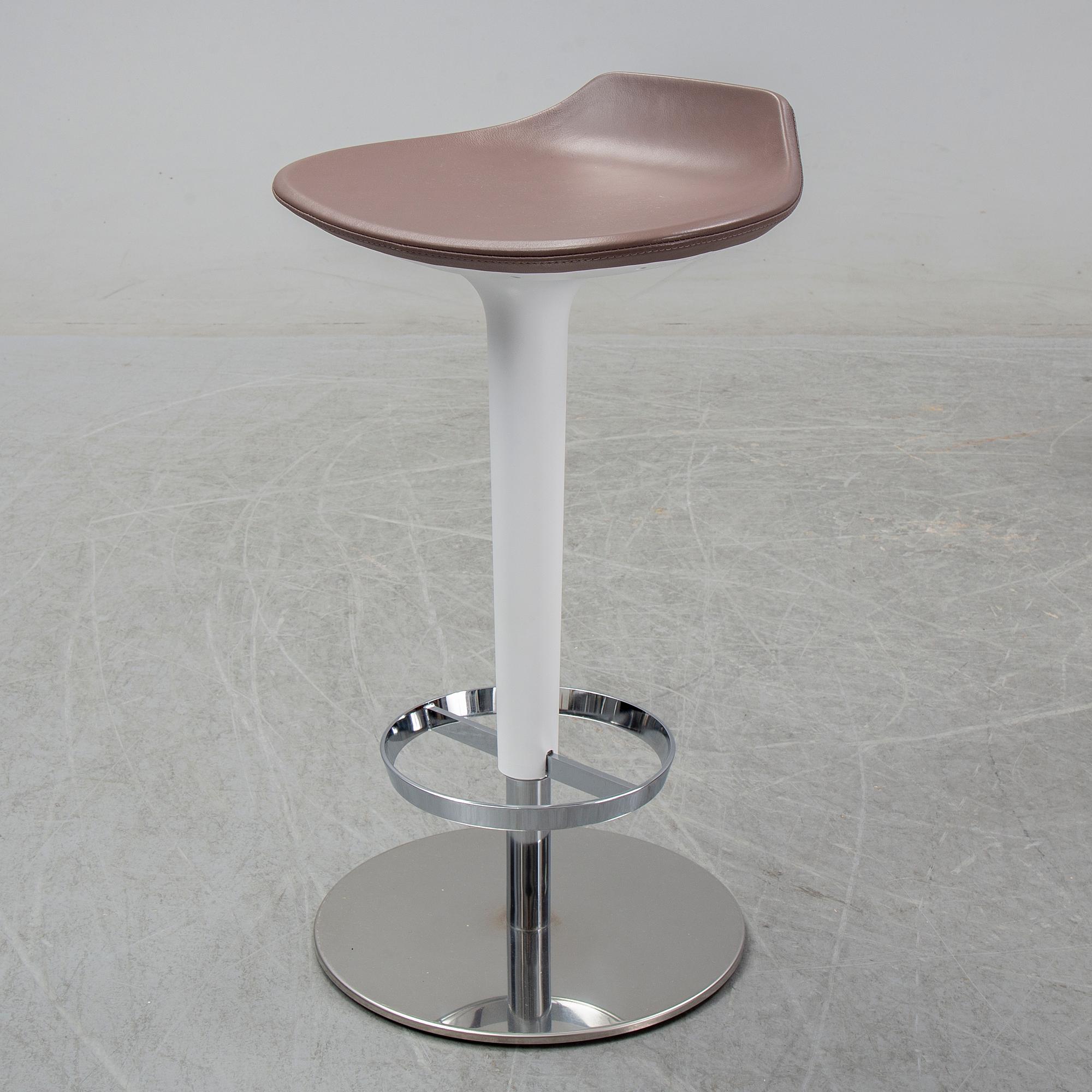 Simon Pengelly, a set of three 'Babar' bar stools from Arper, Italy.