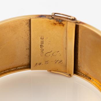 Bracelet, 18K gold, GVH, Guldvaruhuset Aktiebolag Stockholm  1962.