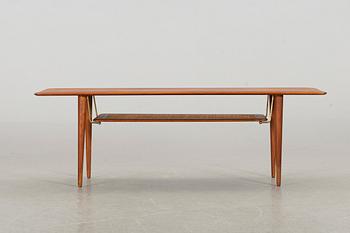A teak sofa table by Peter Hvidt & Orla Moolgaard Nielsen, France & Søn, Denmark 1950/1960s.