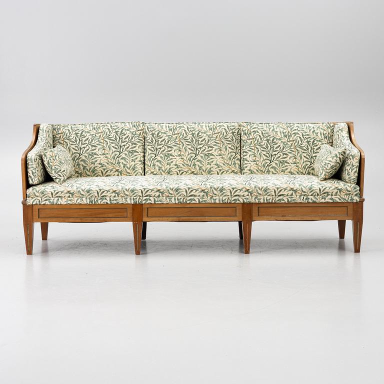 Bowl-shaped sofa, 20th century.