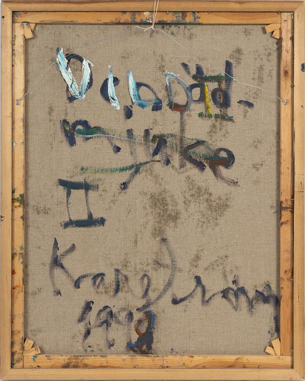 Mauritz Karström, oil on canvas, signed. Signed and dated 1999 verso.