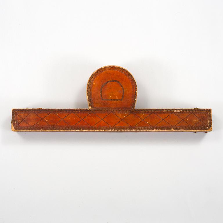 A British letter of patent with wax seal conferring upon Sir Henry Wheatley (1777-1852) the title and rank of Baronet.