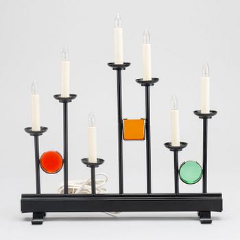 A CHRISTMAS ELECTRIC CANDELABRA "FANTASI 97" FROM OSRAM.  Second half of 20th century,