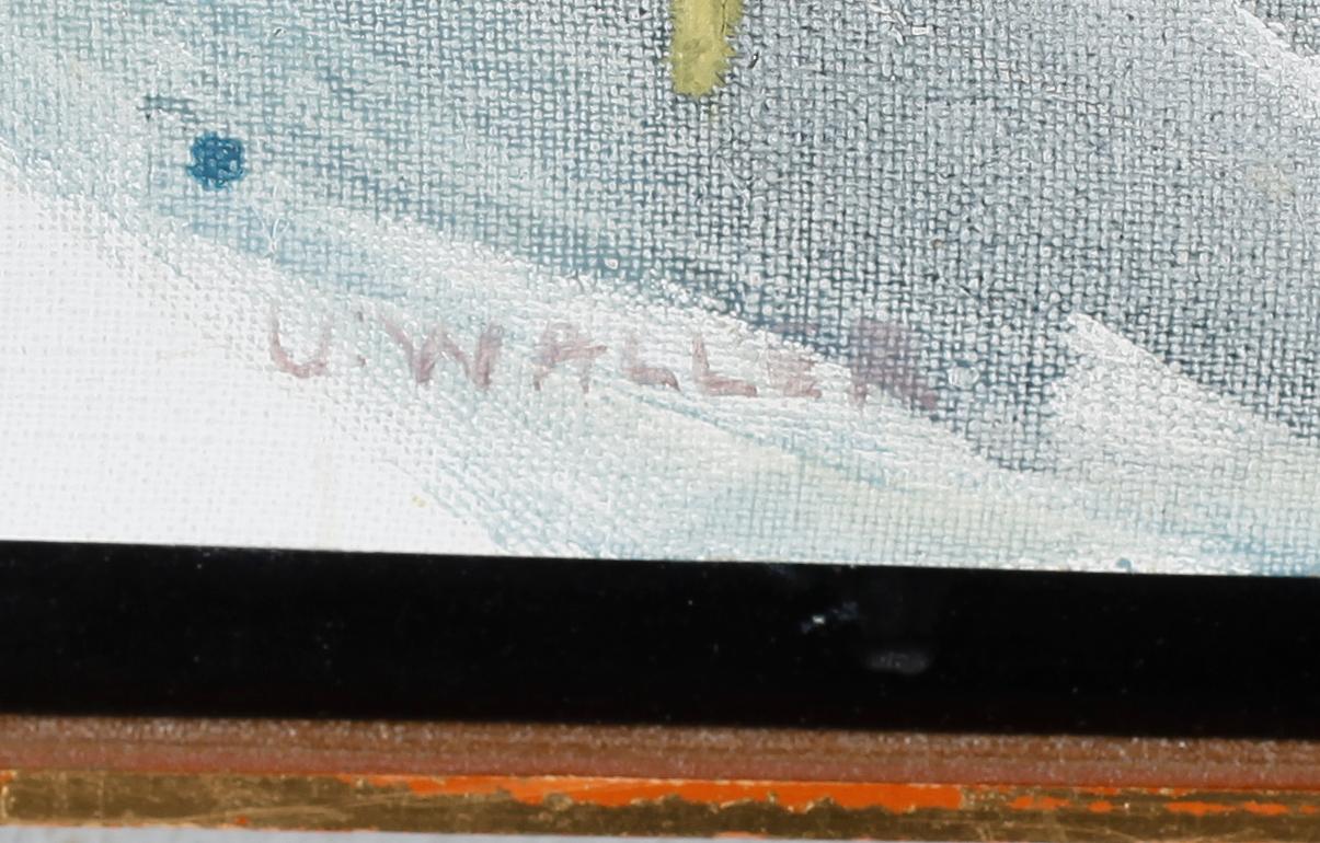 ULLA WALLER, olja på duk, signerad.